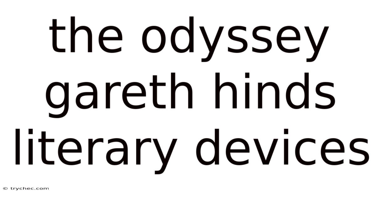 The Odyssey Gareth Hinds Literary Devices